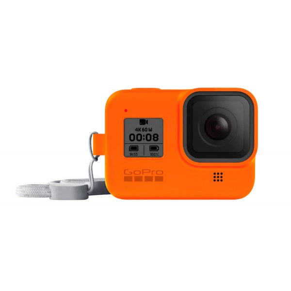 GoPro Sleeve guaina in silicone per HERO8 Black - Hyper Orange