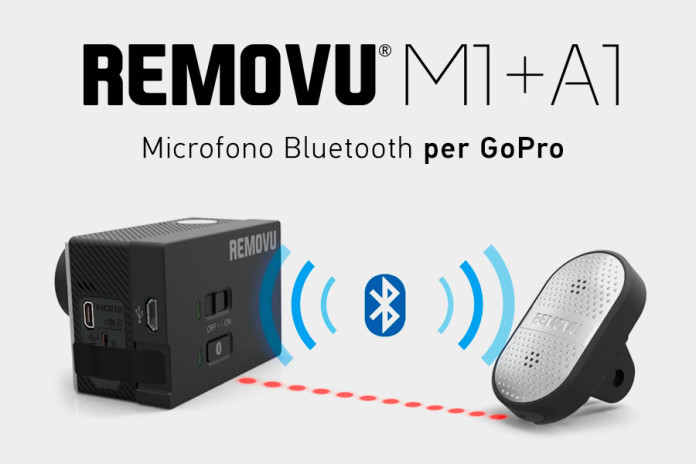 REMOVU M1+A1 microfono per GoPro