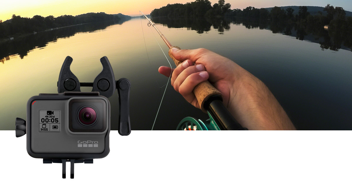 GoPro Supporto per Softair, Arco e Canna da Pesca