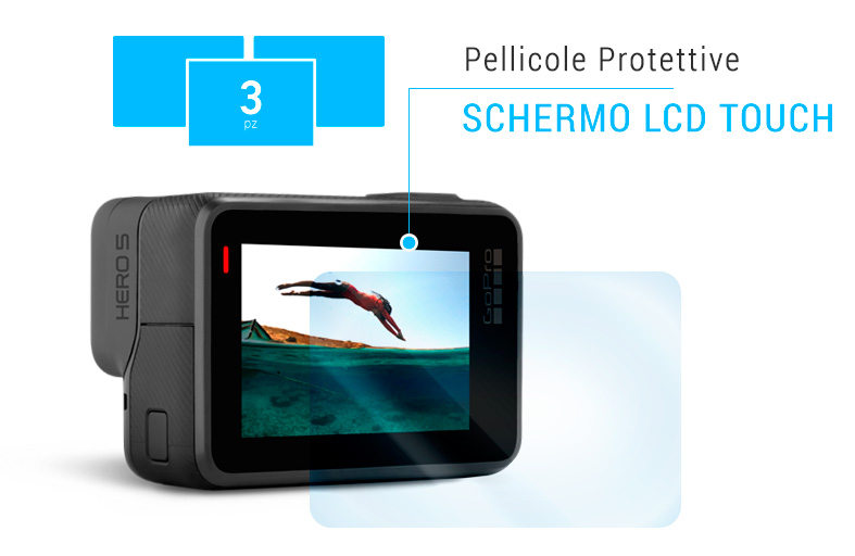 Pellicole di Protezione Schermo LCD GoPro