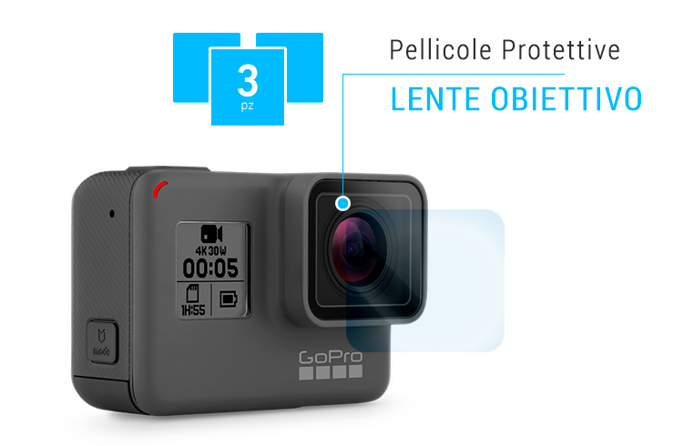 Pellicole di Protezione Lente GoPro