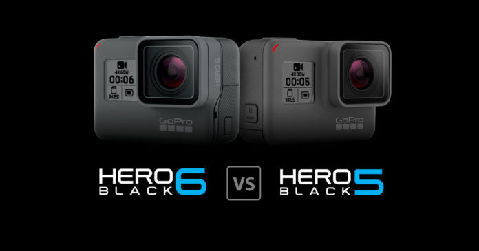 Confronto GoPro HERO6 Black e HERO5 Black