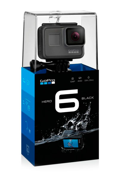 GoPro HERO6 Black - Confezione