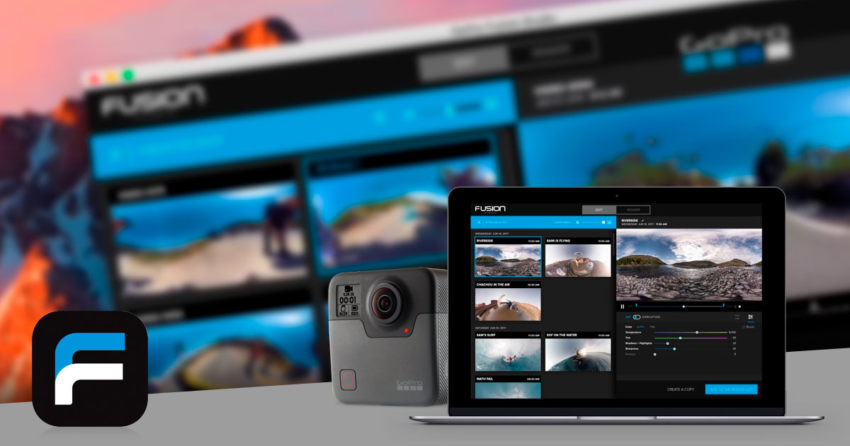 gopro fusion studio
