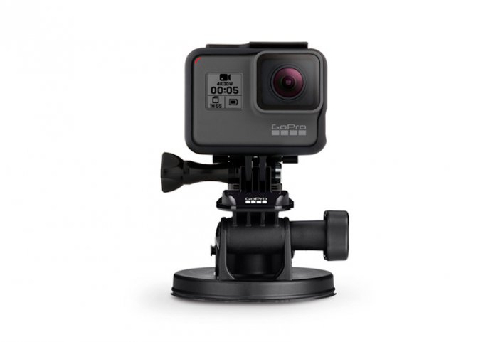 supporto ventosa gopro