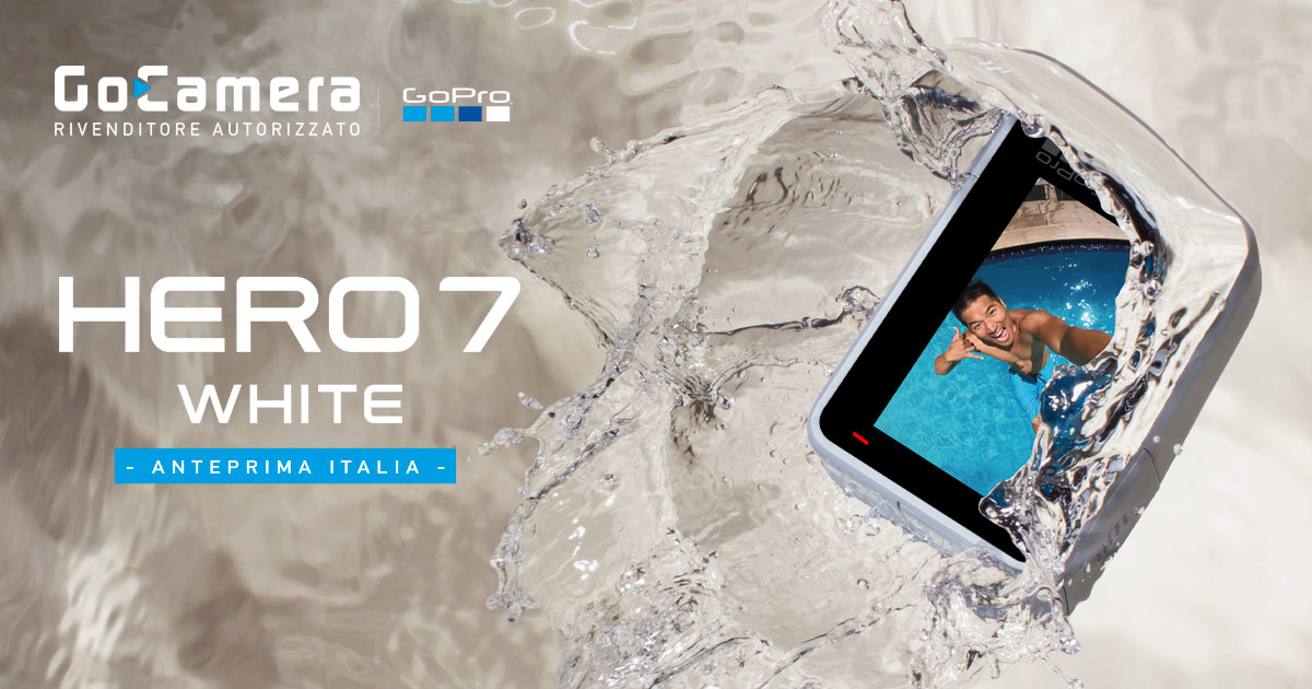 nuova gopro hero7 white