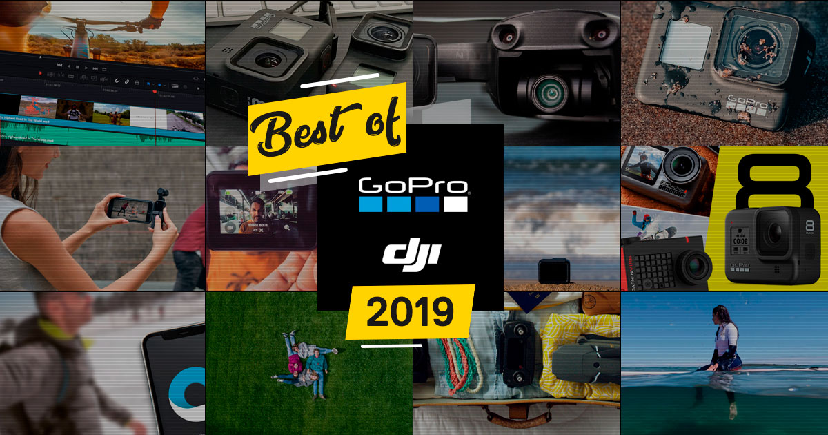 best of 2019 il meglio di GoPro e DJI