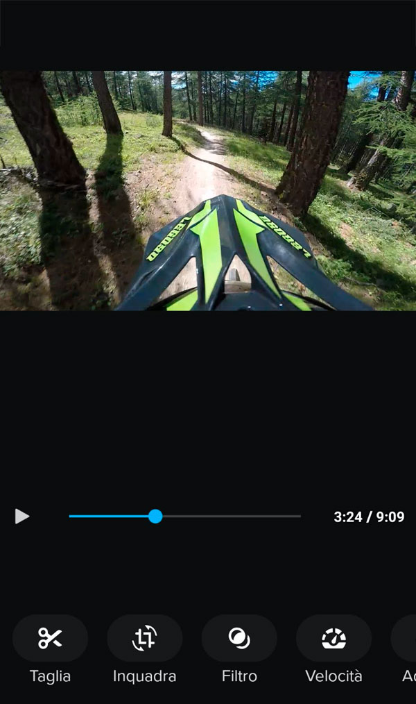 gopro app dati gps