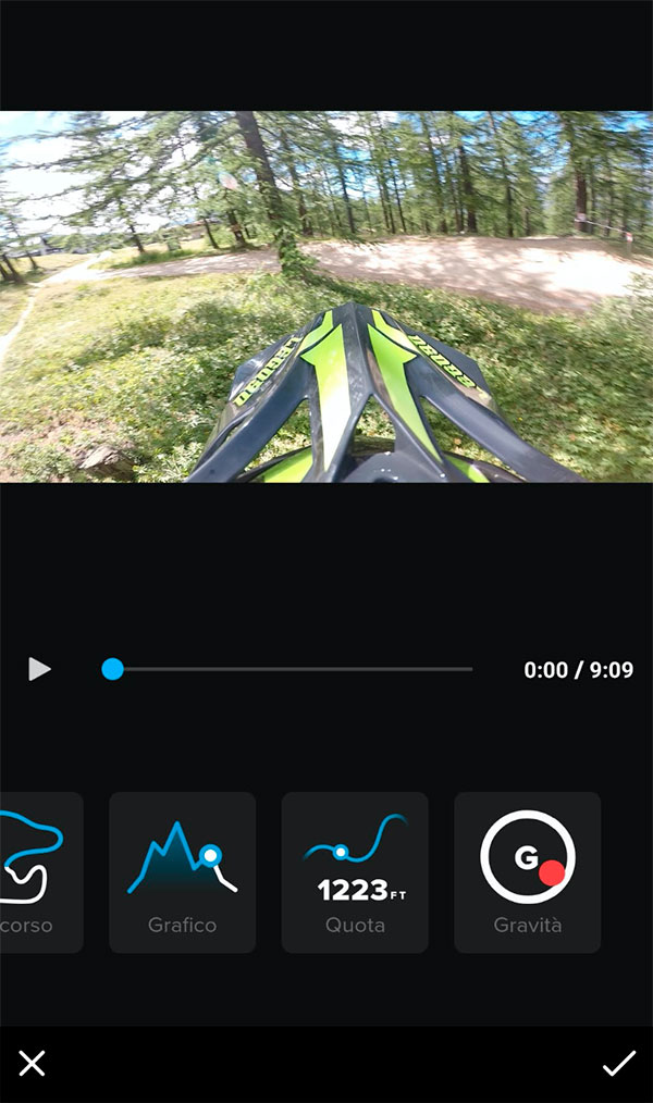 gopro app dati gps