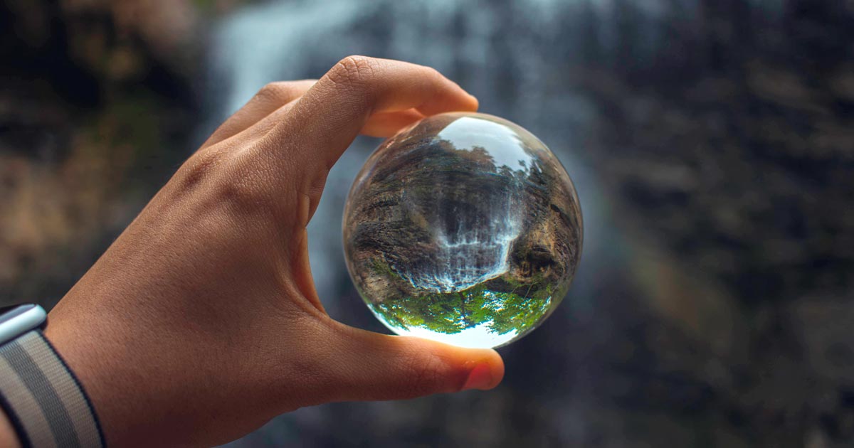 foto lensball