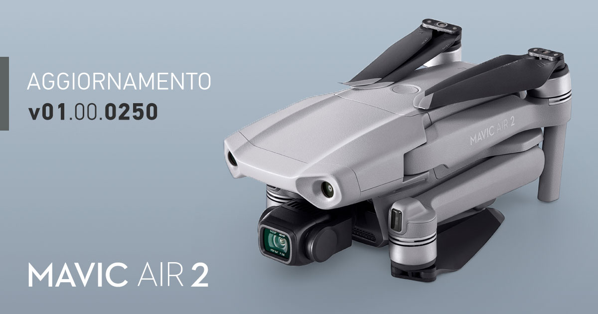 aggiornamento dji mavic air 2