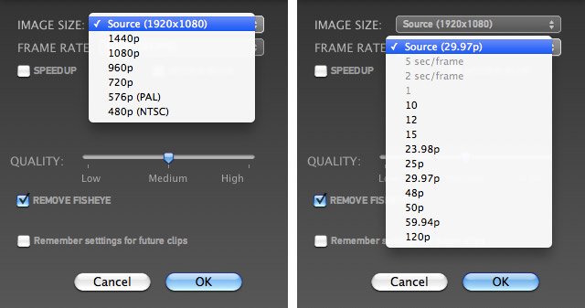 GoPro-Studio - STEP1 Advanced Setting