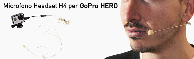 GoPro Microfono Esterno per GoPro HERO