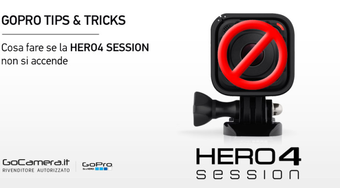 GoPro HERO4 Session non si accende