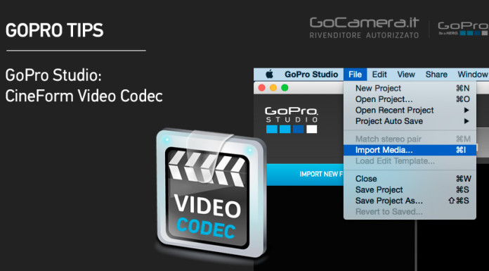GoPro Studio Flusso di Conversione