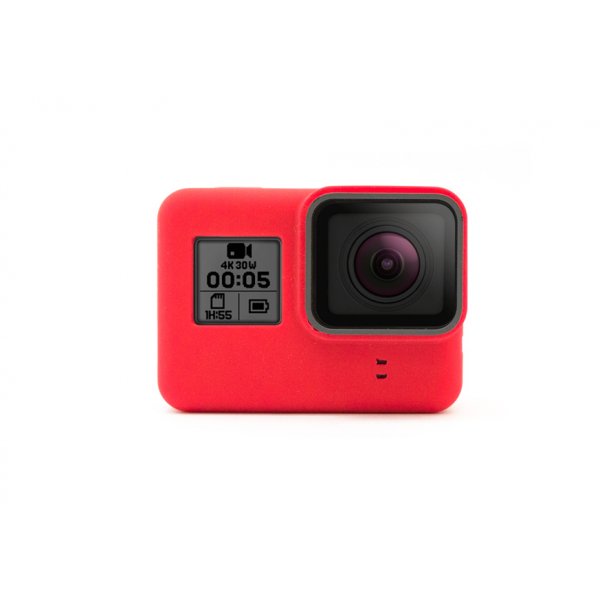 GoCamera Bumper Red per GoPro HERO7/6/5 Black e HERO 2018 Naked