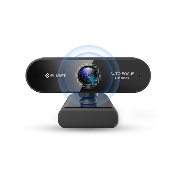 eMeet Nova Webcam HD 1080P + 2 microfoni
