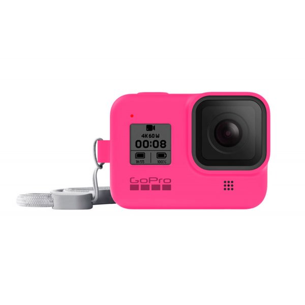 GoPro Sleeve guaina in silicone per HERO8 Black - Electric Pink