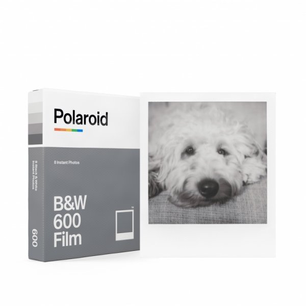 Polaroid Pellicola bianco e nero Frame bianco per serie 600