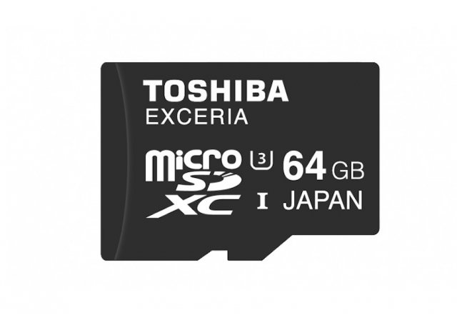 Toshiba Scheda di memoria Micro SD Exceria 64 GB Toshiba Scheda di memoria Micro SD Exceria 64 GB