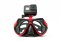 GoMask Evolution Rosso Maschera Subacquea con Supporto GoPro