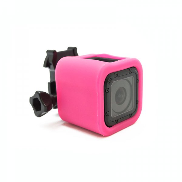 GoCamera Bumper Cover GoPro Session con Low Profile Frame Pink