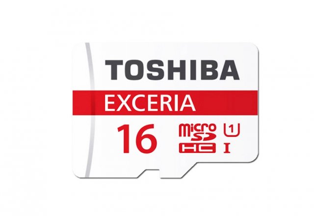 Toshiba Scheda di memoria Micro SD Exceria 16 GB Toshiba Scheda di memoria Micro SD Exceria 16 GB
