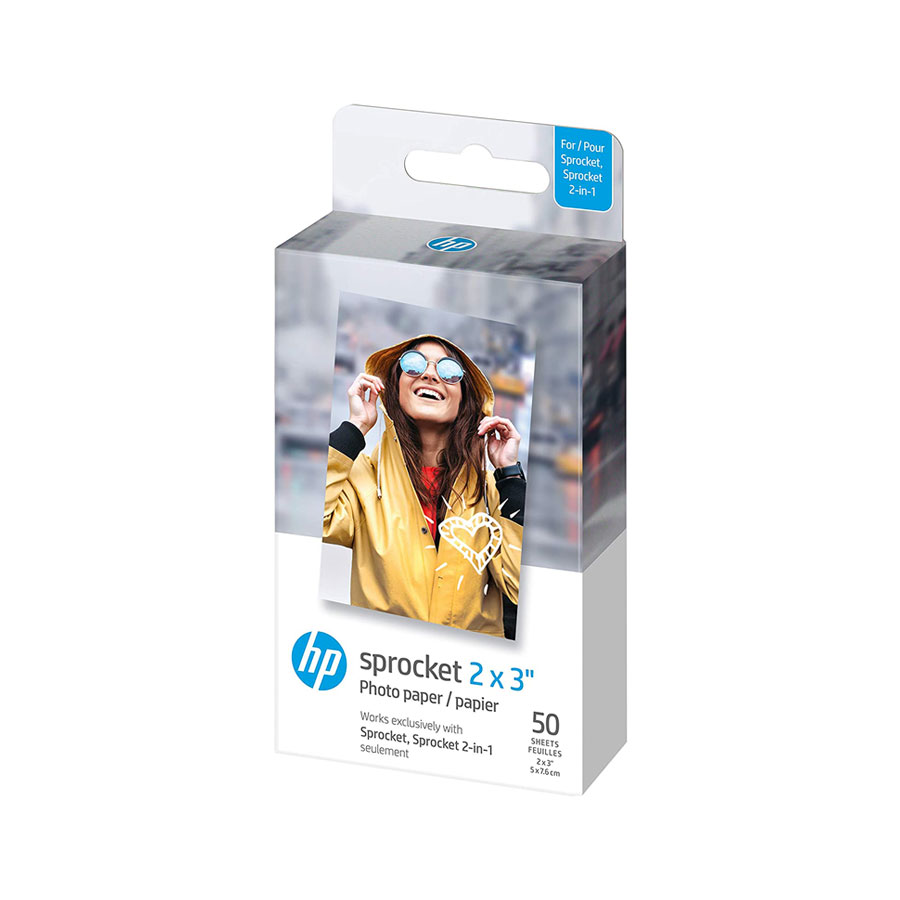 HP Pack 50 fogli per Sprocket Printer [3579] - 30.00 €, GoCamera
