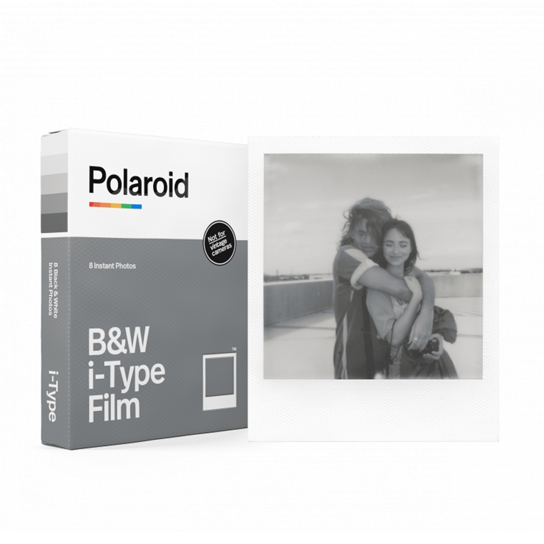 Polaroid Pellicola bianco e nero Frame bianco per i-Type Polaroid Pellicola  bianco e nero Frame bianco per i-Type [2888] - 15.99 €, GoCamera