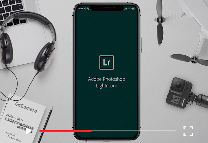 video corso lightroom mobile