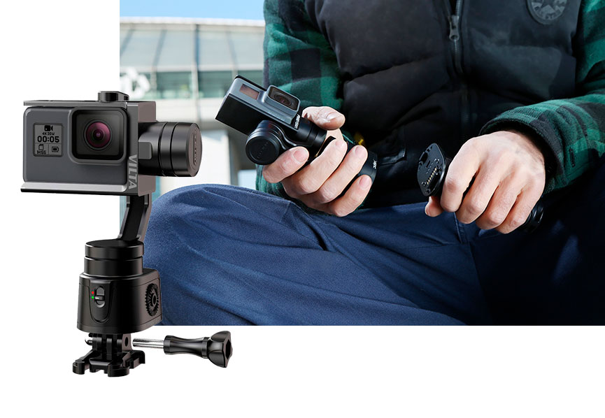 FreeVision Vilta gimbal per GoPro 3 in 1