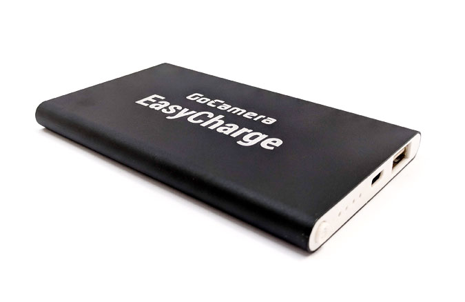 GoCamera EasyCharge powerbank per GoPro e smartphone