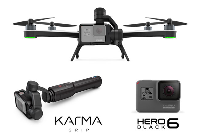 gopro karma drone hero6 black