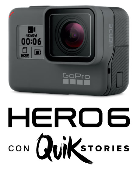 GoPro HERO 6 Black Simply the best GoPro, ever.