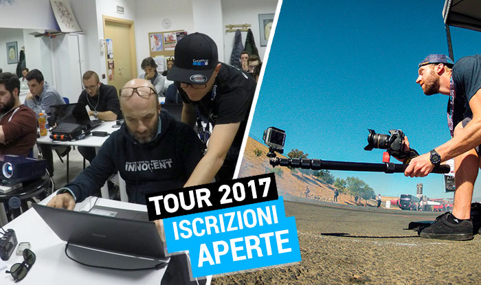 corsi video edting gopro