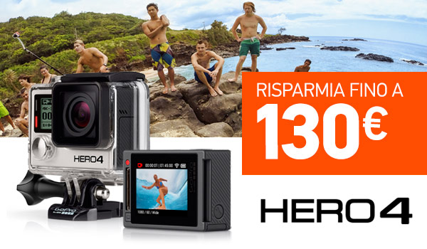 offerta gopro hero4 