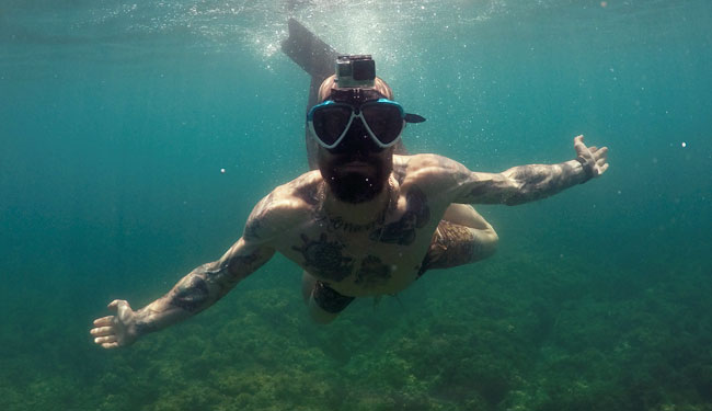 gopro maschere per snorkeling