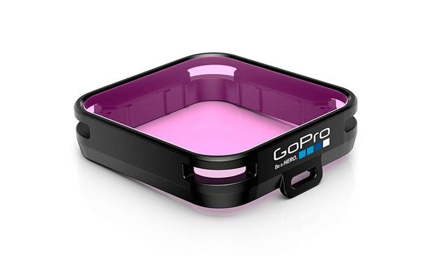 filtro magenta gopro