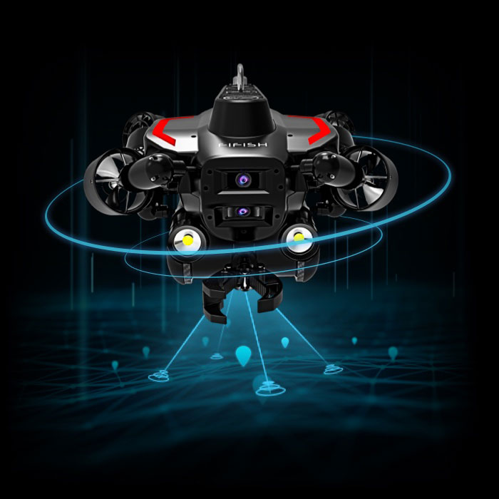 Drone sottomarino ROV subacqueo QYSEA FIFISH PRO W6